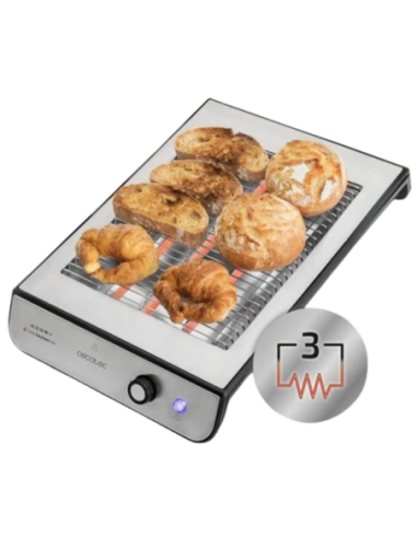 CECOTEC TOSTADOR PLANO TURBO EASYTOAST 900W 03229