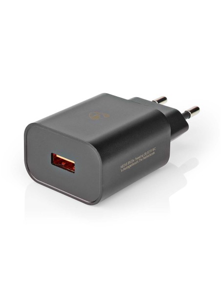 NEDIS CARGADOR | 1X 3.0 A | NÚMERO DE SALIDAS: 1 | TIPO DE PUERTO: 1X U