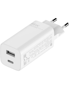 XIAOMI 65W GAN CHARGER (TYPE-A + TYPE-C) EU *TOP LRY*