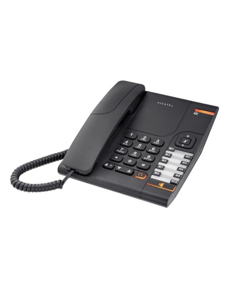 ALCATEL TELEFONO FIJO COMPACTO TEMPORIS 380 BLACK