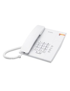 ALCATEL TELEFONO FIJO COMPACTO TEMPORIS 180 BLANCO