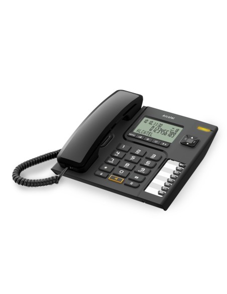 ALCATEL TELEFONO FIJO COMPACTO T76 NEGRO