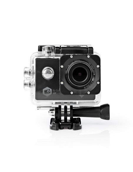 NEDIS CAMARA DE ACCION | 4K@30FPS | 16 MPIXEL | SUMERGIBLE HASTA: 30.0 M | 90 MIN | WI-FI | APP DISP