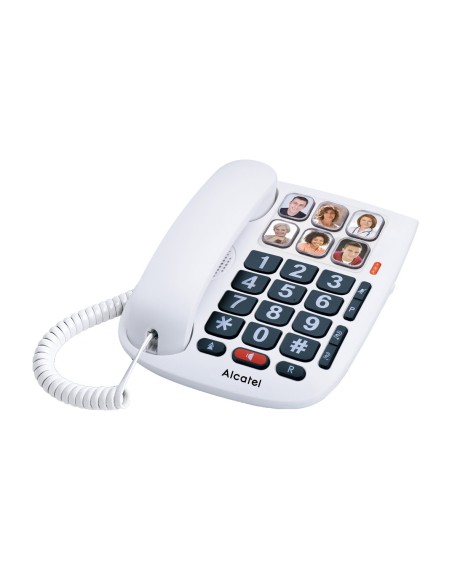 ALCATEL TELEFONO FIJO COMPACTO TMAX10 BLANCO