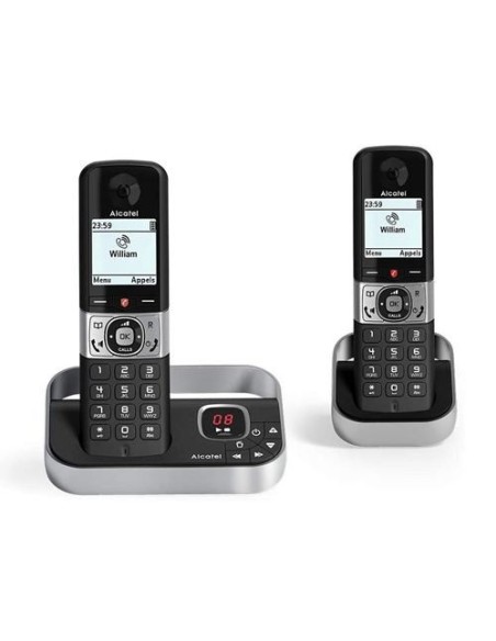 ALCATEL TELEFONO DEC F890 VOICE DUO  NEGRO