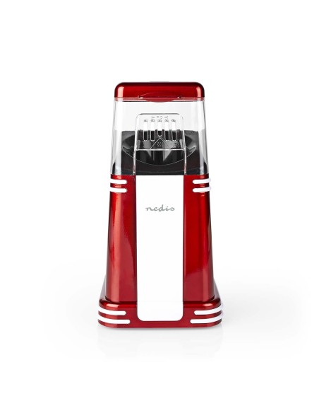 NEDIS MAQUINA DE PALOMITAS | 1200 W | 2 - 4 MIN | BLANCO / ROJO