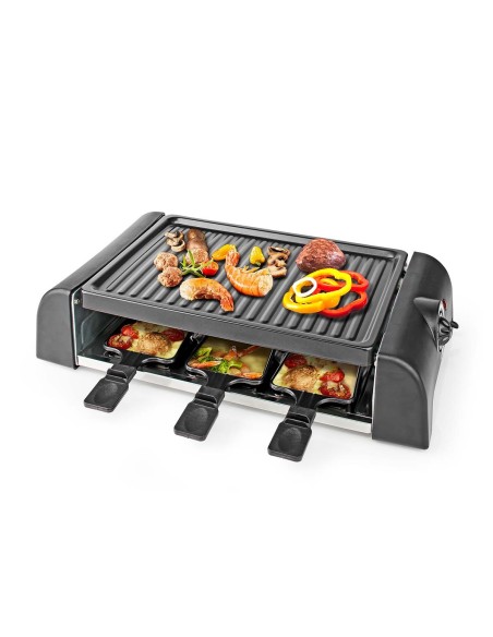 NEDIS GOURMET / RACLETTE | GRILL | 6 PERSONAS | ESPATULA | AJUSTE DE TEMPERATURA