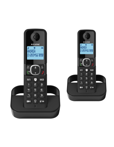 ALCATEL TELEFONO DEC F860 DUO NEGRO