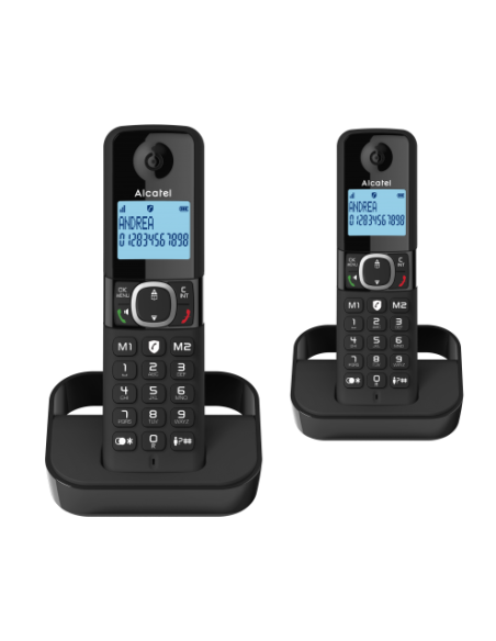 ALCATEL TELEFONO DEC F860 DUO NEGRO