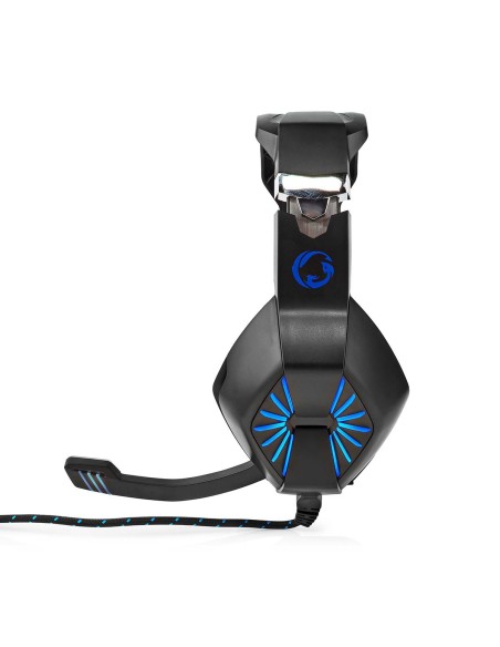 NEDIS AURICULARES GAMING |SUPRAAURAL |STEREO|USB TYPE-A / 2X 3.5 MM/ MICRÓFONO |2.20 M |LED