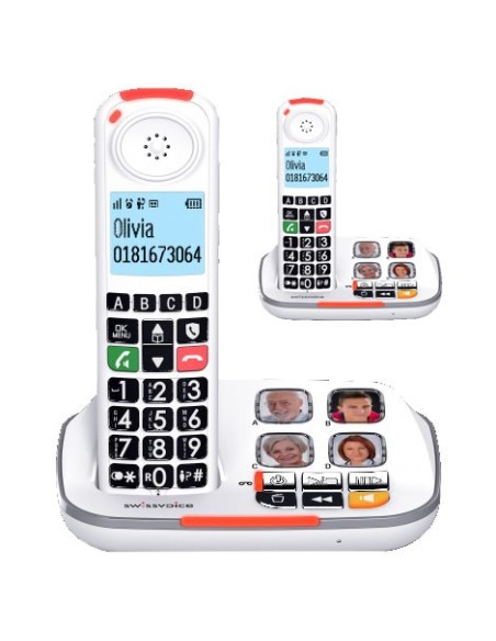 SWISSVOICE TELEFONO DEC XTRA 2355 DUO EU BLANCO