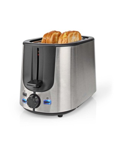 NEDIS TOSTADORA | 2 RANURAS | NIVELES DE...