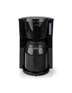 NEDIS CAFETERA | CAFE FILTRADO | 1.0 L | 8 COPAS | NEGRO