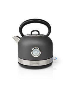 NEDIS HERVIDOR ELECTRICO |1.7 L |ACERO INOX |GRIS/ROTABLE...