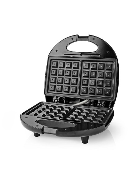 NEDIS WAFFLE | GOFRES  | 22 X 12 CM | 750 W | CONTROL AUTOMÁTICO DE TEMPERATURA