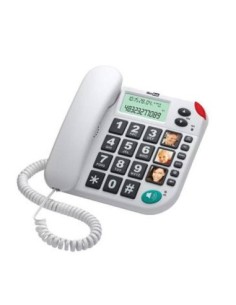 MAXCOM TELEFONO FIJO  KXT480  WHITE