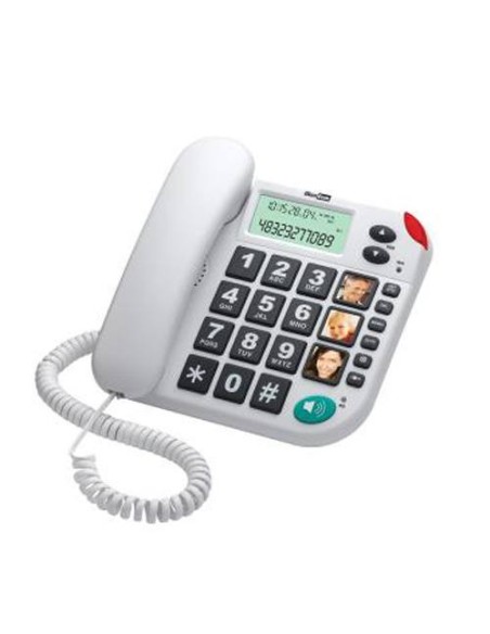 MAXCOM TELEFONO FIJO  KXT480  WHITE