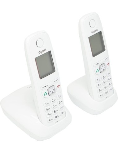 GIGASET TELEFONO DECT GIGASET AS405 DUO BLANCO