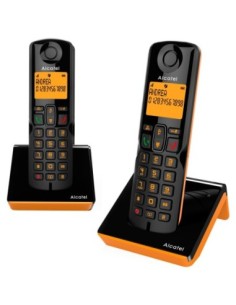 ALCATEL TELEFONO DEC S280 DUO BLACK+ORANGE