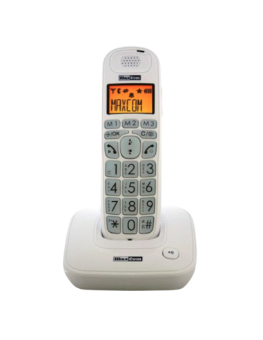 MAXCOM TELEFONO FIJO DEC MC6800 WHITE