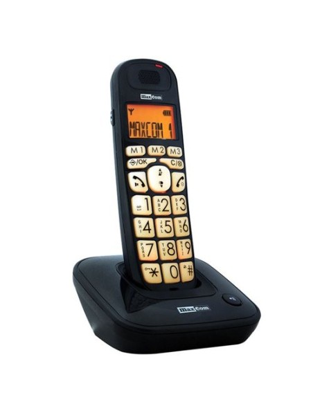 MAXCOM TELEFONO FIJO DEC MC6800  BLACK