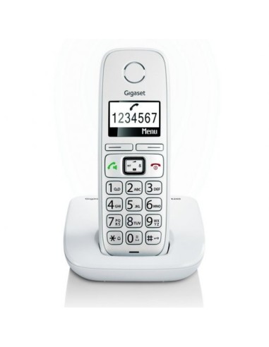 GIGASET TELEFONO DECT E290 TECLAS GRANDES WHITE
