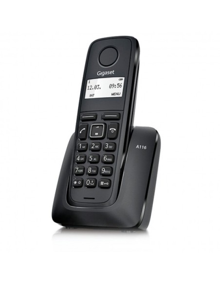 GIGASET TELEFONO DECT A116 BLACK