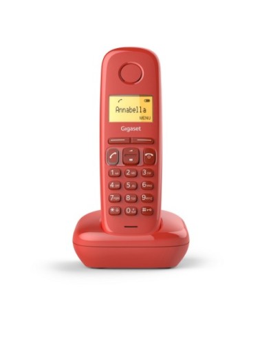 GIGASET TELEFONO DECT A170 ROJO