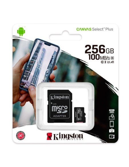 KINGSTON MICRO SD 256 GB CL10 SDCS2/256GB 1A