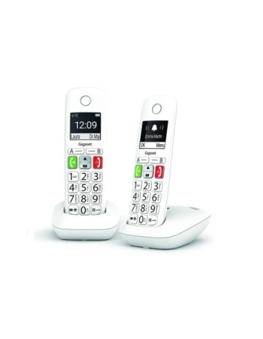 GIGASET TELEFONO DECT E290 TECLAS GRANDES WHITE...
